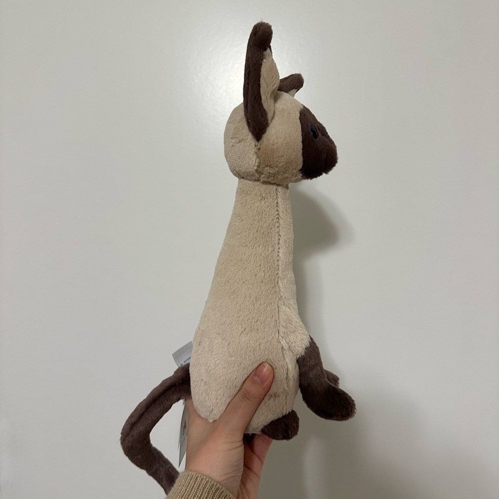 Jellycat Iris Siamese Cat NWT RETIRED VHTF - Picture 3 of 8